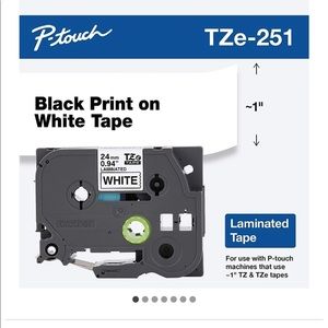 Brother Genuine P-touch TZe-251